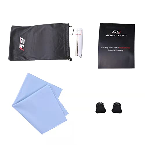 GY Football Facemask Visor Color Tinted EyeShield For Football Helmet