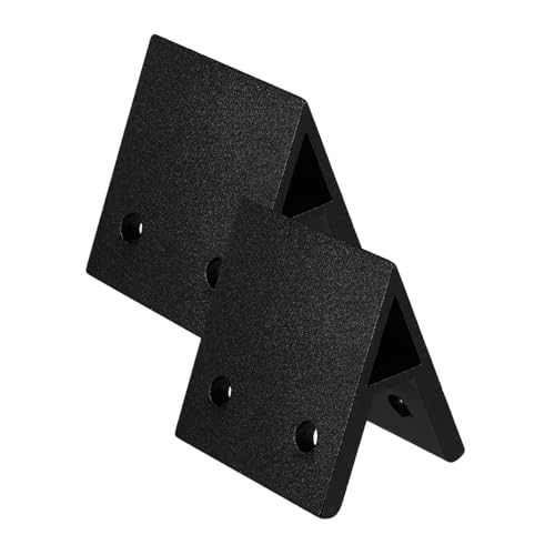 HEALLILY Industrial Strength Aluminum Extrusion Connector 45° Furniture Corner Brace
