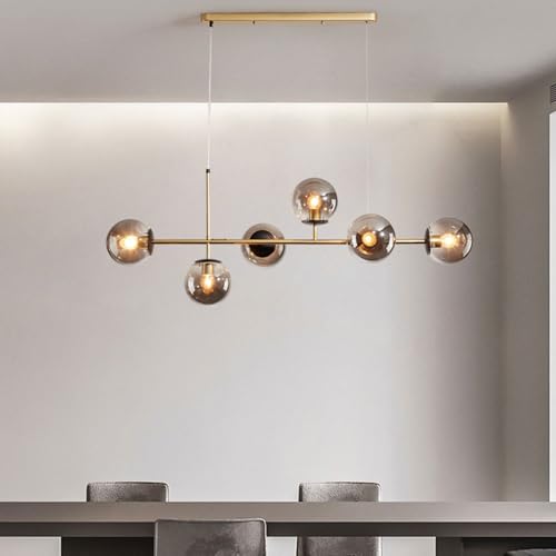 Lampe suspendue moderne en verre luminaire de plafond pour salon chambre cuisine