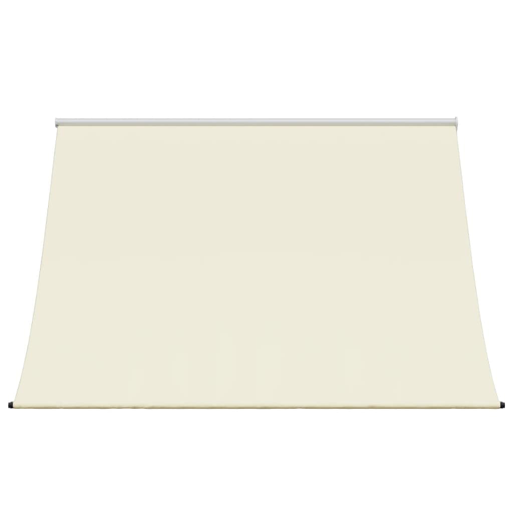 Tenda da Sole Retrattile in Tessuto Crema 200x150 cm con Telaio in Acciaio Antracite per Esterni Patio Balcone Veranda Protezione UV e Ombra