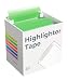 Lee Removable Wide Highlighter Note Tape, 1-7/8 X 393 in, Green, Pack of 2