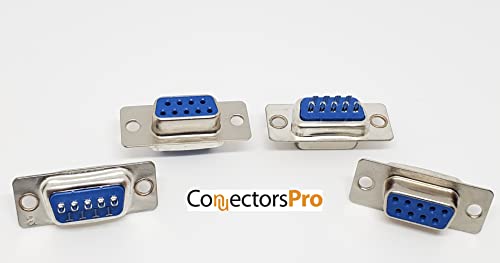 Conector DB9 hembra para cables a medida D-sub en laboratorios de electrónica 4