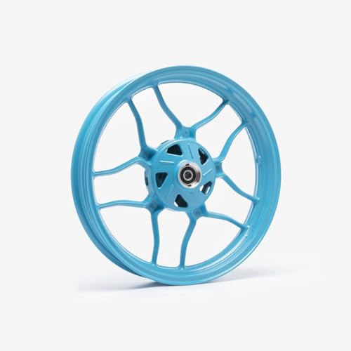 Image of Front Blue Wheel 17 x 2.75inch compatible with Lexmoto LS-Z Euro 5 ZS125-39-E5, compatible with Zongshen ZS125-39