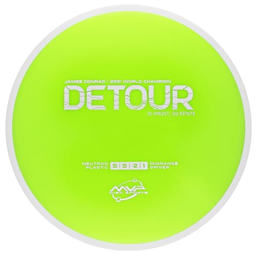 Image of MVP Disc Sports Neutron Detour James Conrad Edition Disc Golf Midrange (Colors May Vary)