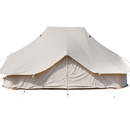 Carpa tipo yurt de algodón para camping familiar miniatura 1