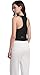 Foucome Vest for Women Fashion Casual Suit Vests Versatile Racerback Waistcoat Vest Tops, Black, S