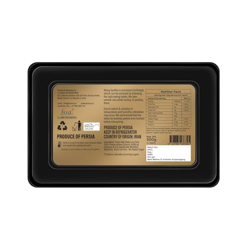 Image of Wholesome First Energy + Kimia Gold | Irani Dates | Irani Khajoor | Kimia Dates - 500G. (Pack Of 12), Previously Frozen, 6000 Gram