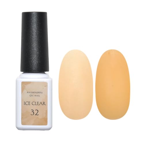 【Self★カラーICE Clear】【32】大人のくすみパステルカラー カラージェル『 ICE Clear 』 ジェルネイル クリアカラーとシアーカラー カラージェル 人気 セルフジェルネイル 簡単 <ネイル工房公式>