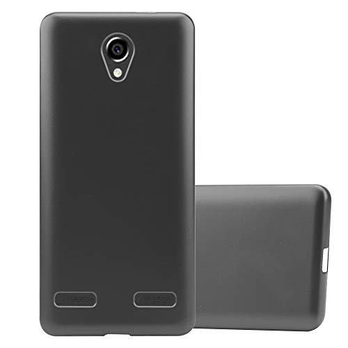 Cadorabo Funda para ZTE Blade L7 en Metallic Gris   Cubierta Proteccíon de Silicona TPU Delgada e Flexible con Antichoque   Gel Case Cover Carcasa Ligera