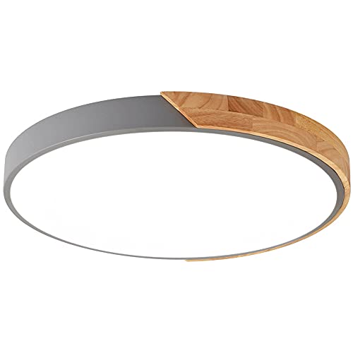 Lustre à gradation tricolore en bois pour illuminer votre salon nordique
