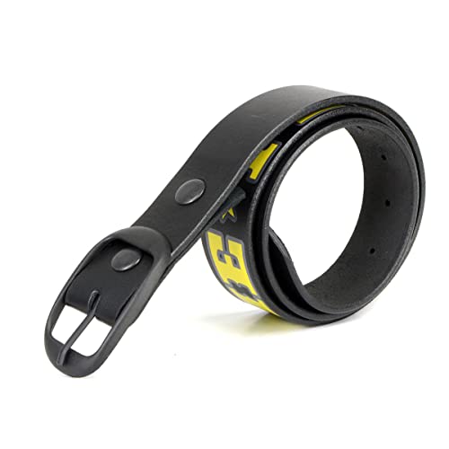 Milwaukee Leather MP7112 Men's We The People Black Leather Belt w/Interchangeable Buckle - 1.5 inches Wide3