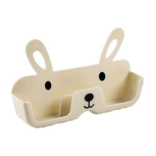 Ranley Soporte de pared para gafas de sol - Almacenamiento de gafas antideslizante, soporte en forma de conejo sin taladrar para entrada, sala de estar, baño