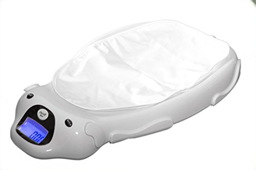 HealthPro EBB-1 "Watch-Me-Grow" Digital Baby Scale with Soothing Music, Backlit LCD, Length Tracker & Growth Chart