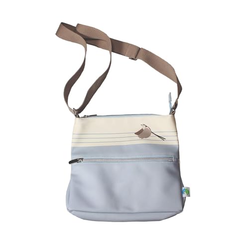 Sac à bandoulière hirondelle vert pour balades et quotidien
