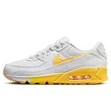 Nike Women's Air Max 90 SE - Size 10 US - White/Citron Pulse (White/Citron Pulse-Alabaster, us_Footwear_Size_System, Adult, Women, Numeric, Medium, Numeric_6_Point_5)