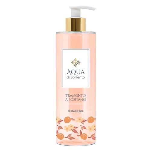 Acqua di Sorrento | Duschgel "Sonnenuntergang in Positano" 400 ml - feuchtigkeitsspendendes und aromatisches Duschgel