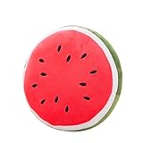 CHELEI2019 11.8' Watermelon Pillow Plush Cute Stuffed Fruit Cushion Hug Toy Gift for Kids