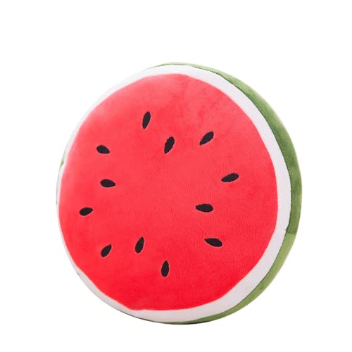 CHELEI2019 11.8' Watermelon Pillow Plush Cute Stuffed Fruit Cushion Hug Toy Gift for Kids