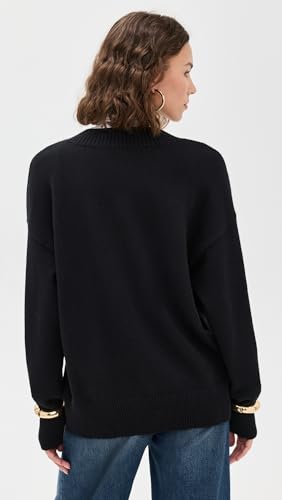 Good American Women's Knit Deep V Knit Sweater3