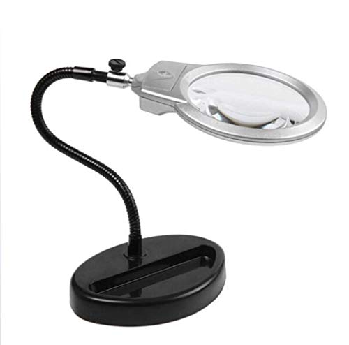 Support de loupe de bureau pour réussir vos soudures électroniques sans fatigue