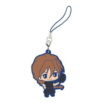 ATZ Enterprise Bandai Gundam Wing Shin Kidou Sneki Capsule Rubber Character Mascot Keychain ~2" - Duo Maxwell