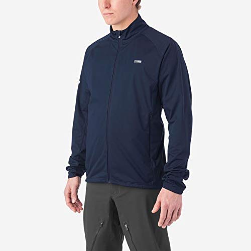 Veste M Stow H2o Giro pour cyclisme homme en bleu nuit taille L