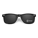 ☀Bajo costo – Este clip polarizador funciona como las costosas gafas de sol NORMAL en el mercado. Es fácil de enganchar en las gafas que llevas, proporcionando sombreado de sol y funciones de eyeshield para personas míopes.
