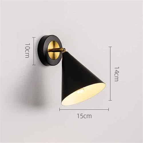 Aplique de pared LED giratorio moderno y sencillo para iluminar el tocador del baño 6