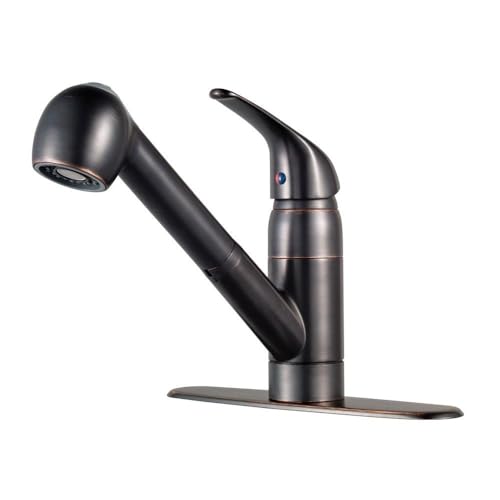 Pfister G13310YY Pfirst Series 1-Handle Pull-Out Kitchen Faucet in Tuscan Bronze, Water-Efficient Model