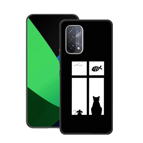 Oppo A74 5G�P�[�X�ATPU�V���R�� Oppo A93 5G/A54 5G/OnePlus Nord N200 �X�}�z�P�[�X JA-28�ɑΉ�