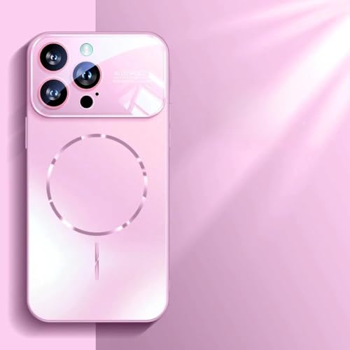 �}�b�g AG �n�[�h�o�b�N �t�H���P�[�X iPhone 17 16 15 14 13 Pro Max 17 Air 16 Pro 15 Pro 14 Pro �}�O�l�b�g�����C�����X�[�d�J�o�[ �s���N iPhone 15 Pro�p