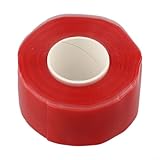 Dichtendes Isolierband aus Silikon, geeignet zum Schutz von Tauchschläuchen und zur Reparatur von Paddelausrüstung (Rot)