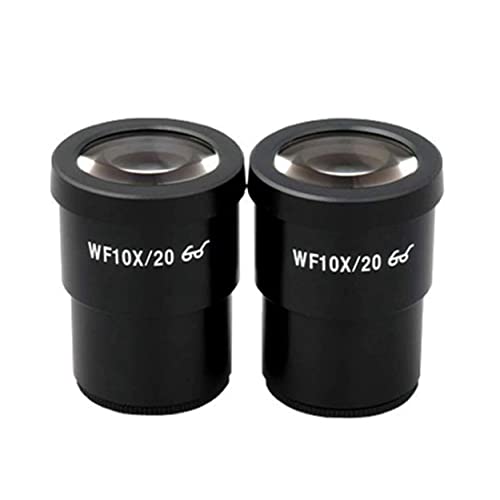 Image of Parco Scientific PZFLZ Lockable 0.7X-4.5X Trinocular Simul-Focal Zoom Stereo Microscope Head, Pair of 10x Widefield (20mm) Eyepieces with Eye-Guards, 0.5X&2X Barlow Lens