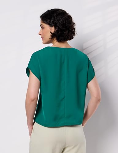 Image of Symbol Premium Women's Relaxed Fit Crop Top | Desk-to-Dinner (Available in Plus Sizes) Polyester