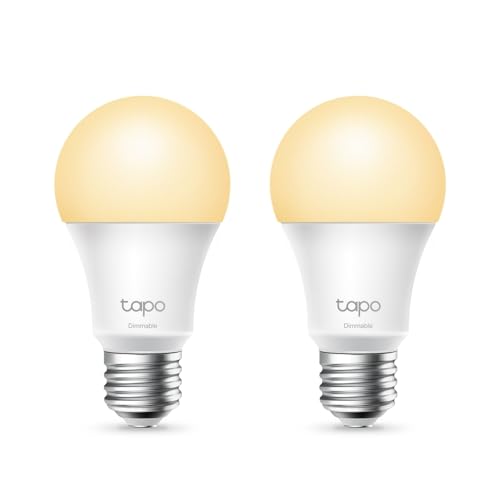 �yAmazon.co.jp����z Tapo �X�}�[�g LED �����v �����^�C�v �d���F E26 800lm Echo �V���[�Y/Google �z�[�� �Ή� �ǉ��@��s�v 3�N�ۏ� 2�p�b�N Tapo L510E(2-pack)