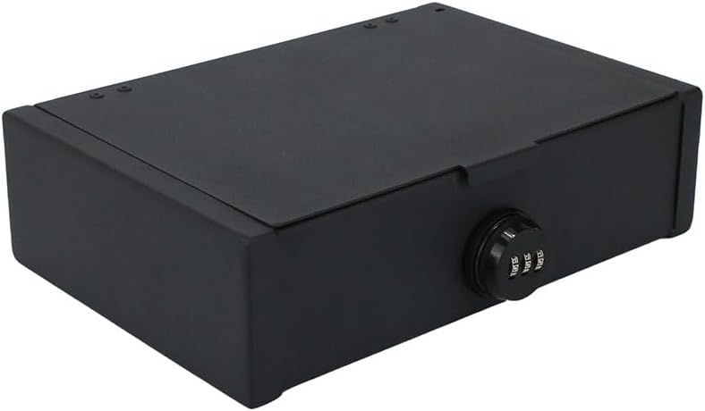 SITITEK SAFE-K Portable Car Safe with a Fixing Cable | Gun Lock Box with a Combination Lock