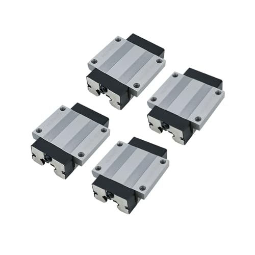 Bloc coulissant HGH15CA robuste en acier pour rail de guidage HGR15 d'une stabilité totale