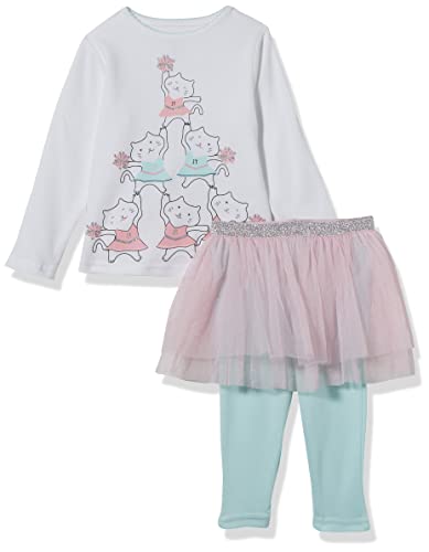 ZIPPY ZGP03_488_4 Set di Pigiama, Bianco, 6 Anni