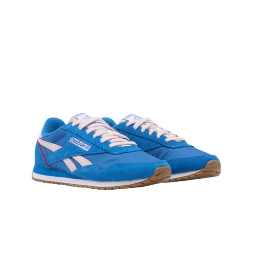 Reebok Women's Classic AzSneaker, Optimum Blue Optimum Blue Frosted Berry, 5 US