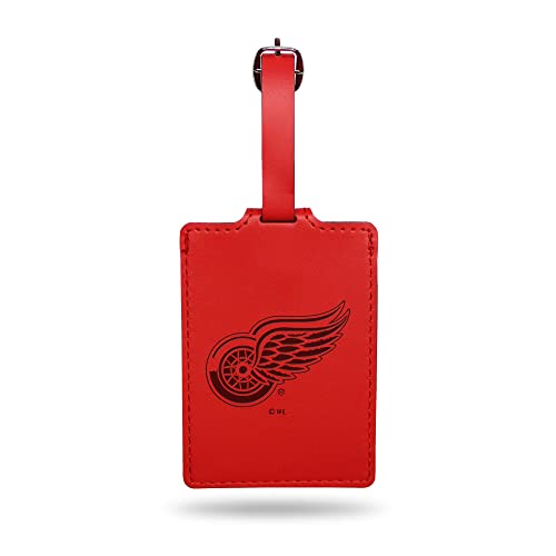 Étiquette de bagage NHL Bruins en daim gravé pour identifier vos valises en voyage