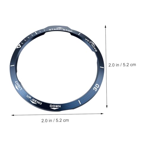 Bisel de Acero para Reloj 6X SEWACC Blanco Antiarañazos 2