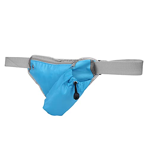 Sports Bag Waist Hanging Bag Sports Triangle Bag for Cycling Mountaineering Running Outdoor (Sky Blue)2