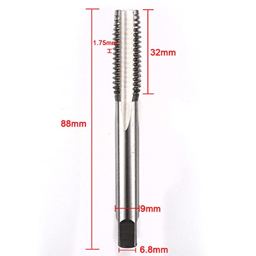 Atoplee Metric Thread Tap,M12 Hss Right Hand Thread Tap (M12X1.75) #TOP1