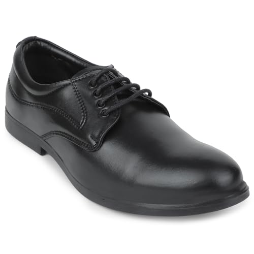 Image of Liberty Fortune Majestic 1 Formal Lacing Derby Shoes for Men with EVA Sole | Suitable for Wedding and Office Wear | Durable Lightweight and Cushioned Footbed | Shock Absorption