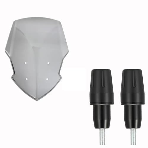 Pare-brise moto MT07 2018-2020 déflecteur de vent noir pour protection route