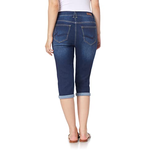 Angels Forever Young Women's Forever Skinny Mid-Rise 17" Inseam Capri Jeans (Available in Plus Sizes)3