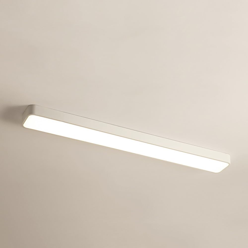 Fluorescente Led Rectangular Rectangular Flush Mount Fluorescent Kitchen Lighting Best Color Light