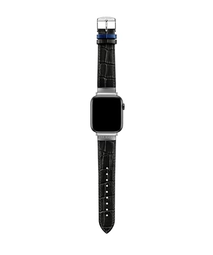 Ted Baker �u���b�N�N���R���U�[�X�g���b�v Apple WatchR (���f��:BKS42F226B0) �u���b�N, �u���b�N///�z���C�g