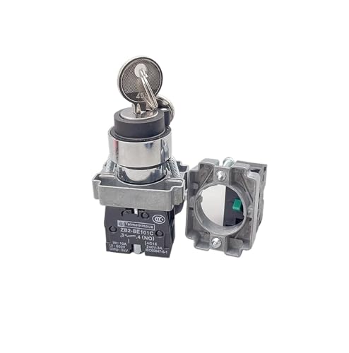Bouton interrupteur XB2-BG33 pour sécuriser les commandes par clé