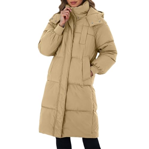 Veste longueur genou contre le temps froid en ville